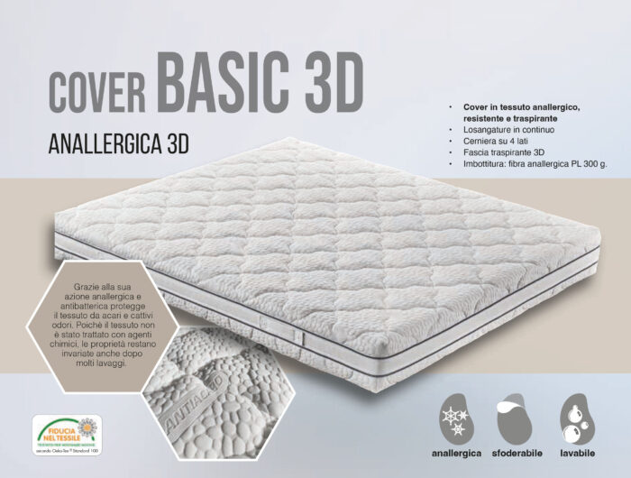 Cover Materasso Anallergica 3D - immagine 1