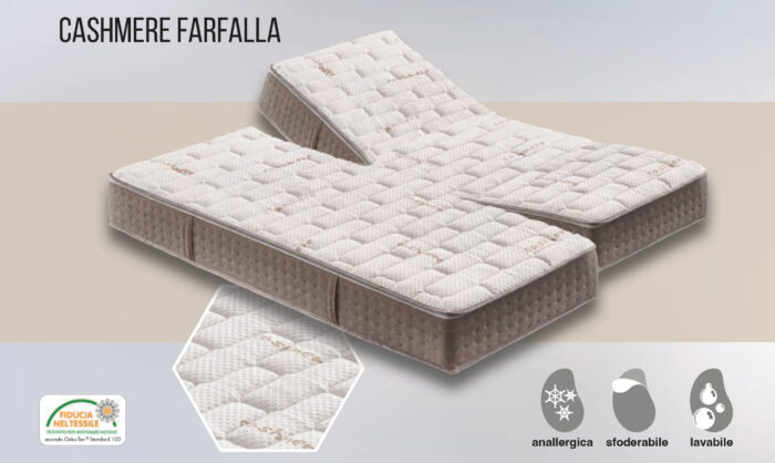Cover Materasso Cashmere Farfalla - immagine 1