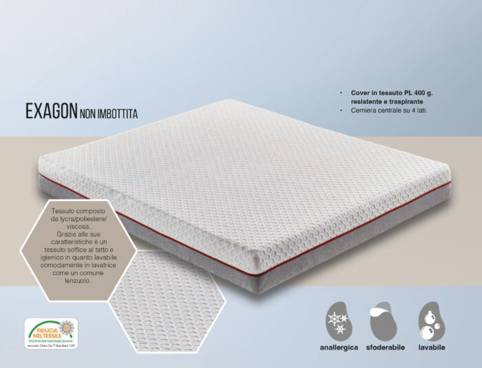 Cover Materasso EXAGON non imbottita - immagine 1