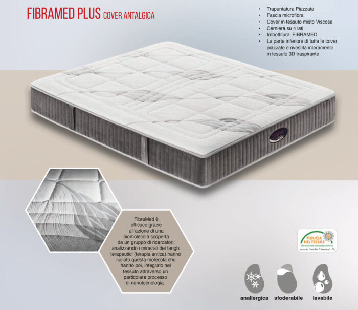 Cover Materasso ANTALGICA FIBRAMED PLUS - immagine 1