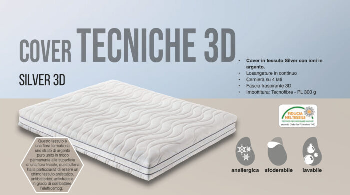 Cover Materasso SILVER 3D - immagine 1