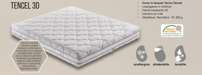 Cover Materasso TENCEL 3D - immagine 1