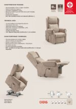 Poltrona Mod. FEDE Relax-Lift - immagine 2