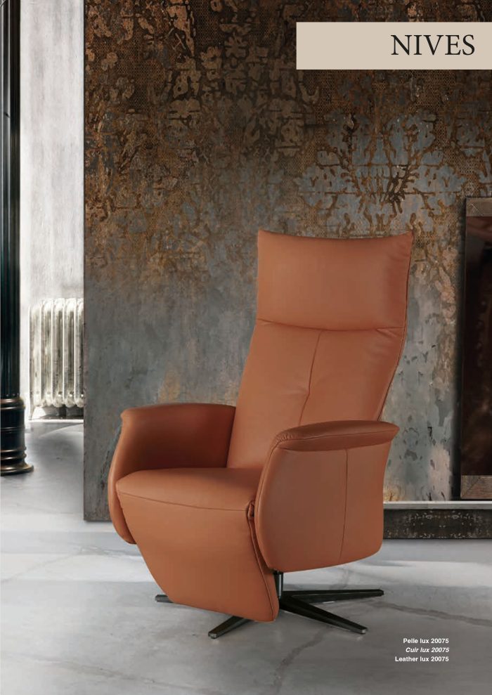 Poltrona Mod. NIVES Relax Design Motorizzata - immagine 1