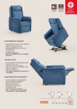 Poltrona Mod. SILVIA Relax-Lift - immagine 2