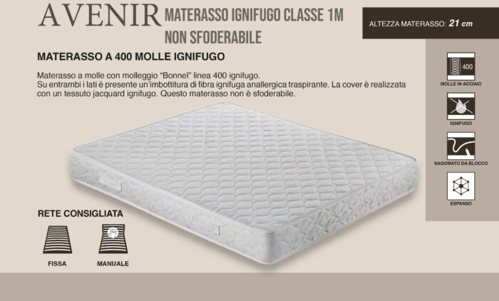 Materasso AVENIR Ignifugo - immagine 1