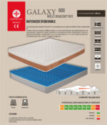 Materasso GALAXY 800 Molle Insacchettate