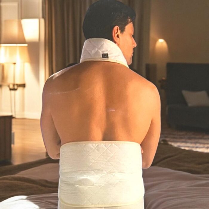 Fascia Cervicale/Renale Lana Merino 100% - immagine 1