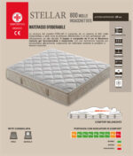 Materasso Stellar 800 Molle Insacchettate