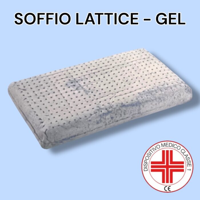 Guanciale Soffio Lattice - Gel - immagine 1