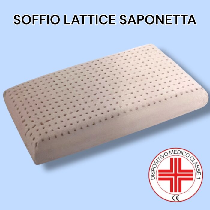 Guanciale Soffio Lattice Saponetta - immagine 1