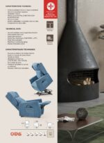 Poltrona Mod. KENT Relax - Lift - immagine 2