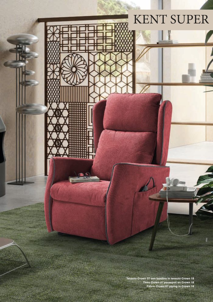 Poltrona Mod. KENT SUPER Relax - Lift - immagine 1