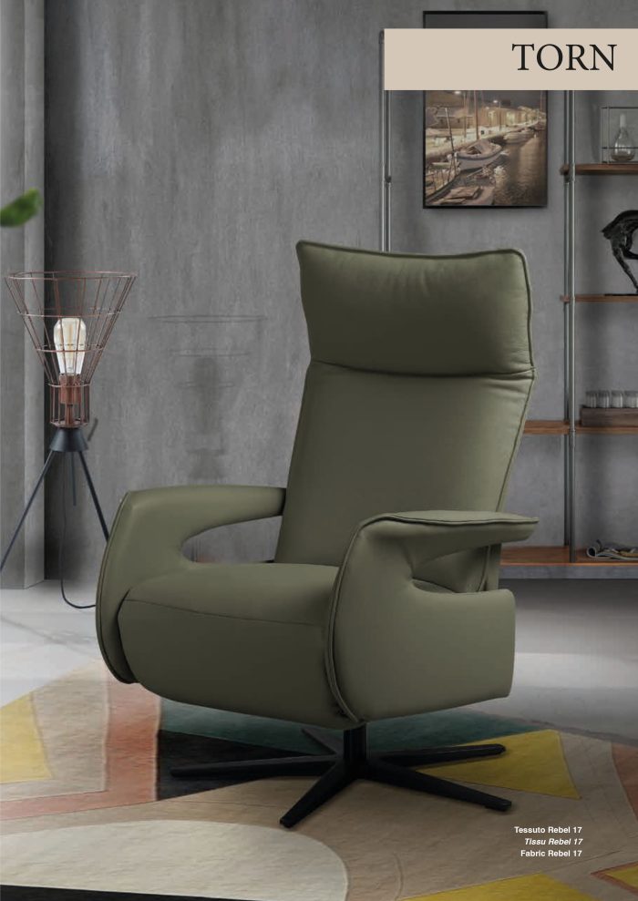 Poltrona Mod. TORN Relax Design Motorizzata - immagine 1
