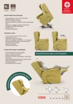 Poltrona Mod. ARIEL Relax - Lift - immagine 2