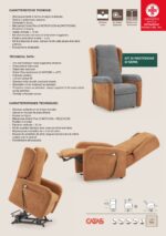 Poltrona Mod. BERRY Relax - Lift - immagine 2