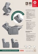 Poltrona Mod. LUIS Relax - Lift - immagine 2