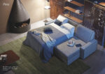 Divano Letto Mod. PIXIE - immagine 2