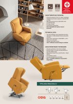 Poltrona Mod. TRINITY  Relax-Lift - immagine 2