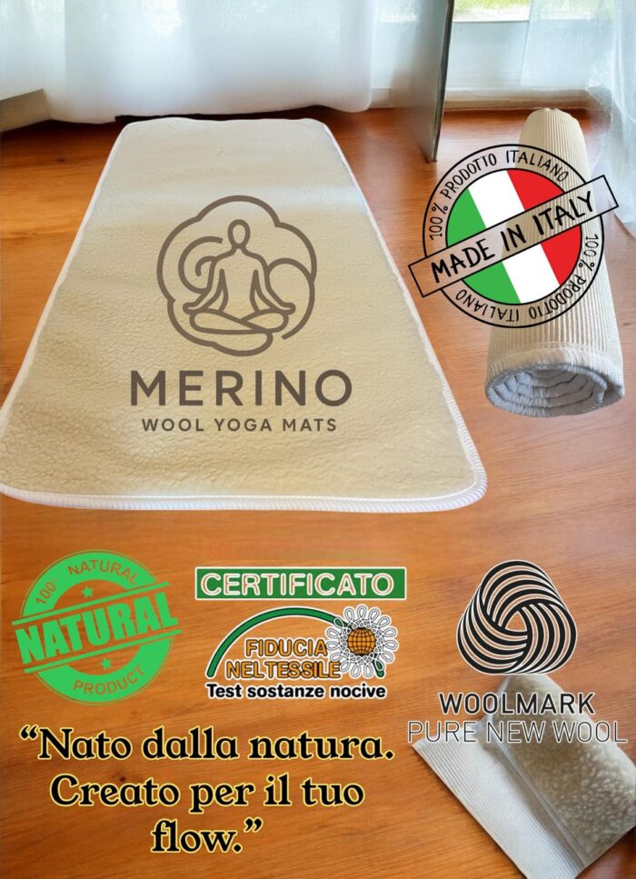 Tappetino Yoga Woll Mats - immagine 2