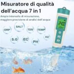 Analizzatore dell’acqua 7 in 1 - immagine 3