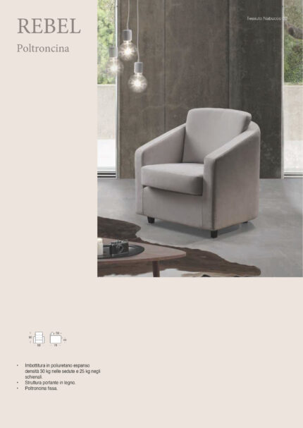 Poltroncina REBEL