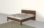 Letto Legno Naturale Mod. SERENA